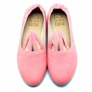Y.R.U. Pink Bunny Hopper Ballet Flats